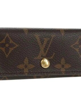 LOUIS VUITTON Monogram Multicles 4 Key Case Monogram M62631 LV Auth 168801V